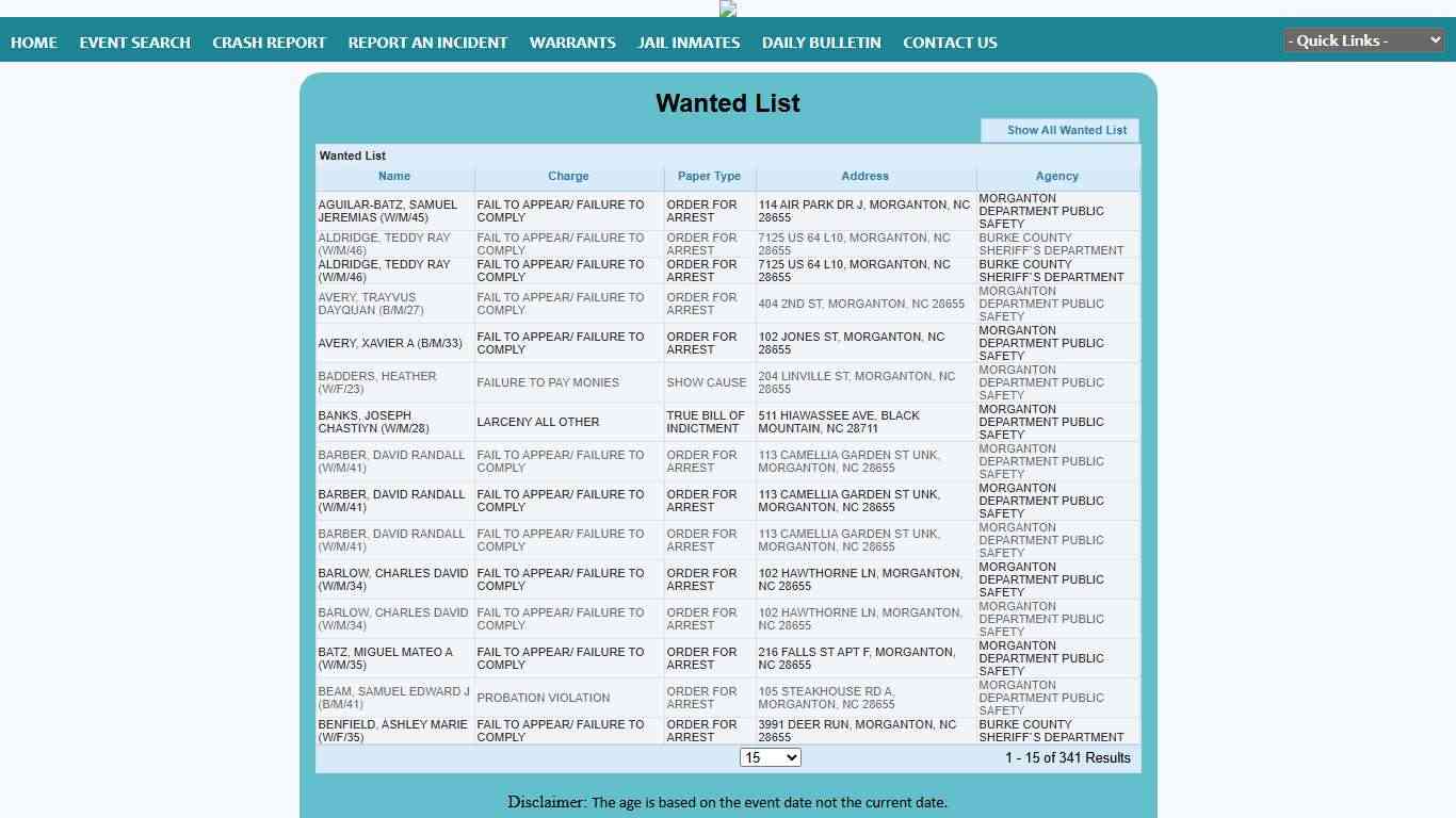 Morganton Department Public Safety P2C
